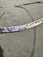 Vintage Mexico 925 Sterling Silver Collar Necklace Torque Choker