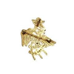 Metropolitan Museum of Art Bird Phoenix Brooch Pendant MMA 1980 Vintage Signed
