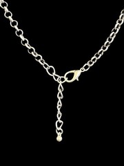 Vintage Western Style Purple Faux Stone Cross Necklace~1990s
