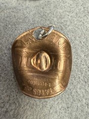 Copper Penny Hat Charm Handmade
