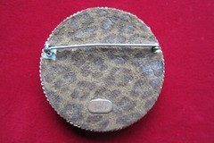 Vintage Gold Tone Brooch With Pearls Piper Heidsieck Signed Berez Brooch