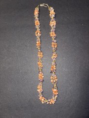 Beautiful vintage multi-strand twisted necklace