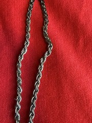 Vintage rhinestone silver necklaces, 2 pieces ,good condition.