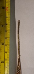 Vintage Multi Color 14k Gold Bracelet 7 1/4 Inches 5.3 Grams Lovely Retro Piece