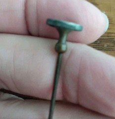 Lot Of 7 Antique Sterling Silver Assorted Hat Stick Pins