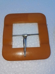 Vintage Mixed Bakelite Lot Buckles & Scotty Dog Figure (Check Description)