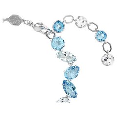 Swarovski Gema Bracelet Mixed-cut, glittering and dazzling, rhodium-plated