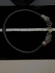 Vintage CABOT Signed Modernest Silver Alloy Snake Head Necklace and Earring Set