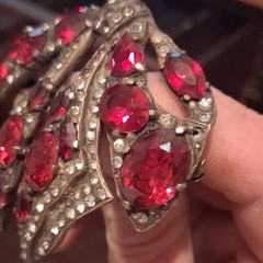 Early Eisenberg Piece 1940s Brooch Pin