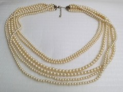 Vintage to Now Simulated Pearl Beaded Necklace Lot of 4