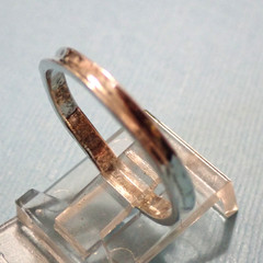 3 Bands Stone Bark Silpada Indent Thin Design Rings Sizes 11.25 & 11.5 Silver