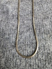 Napier Gold-Tone 24 Inch Necklace Nickel-Free Snake Chain Lobster Clasp Vtg
