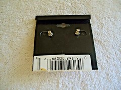 Vintage Revlon Hand Crafted Glass Beads Pair Of Earrings ” BEAUTIFUL PAIR “