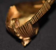 VTG King Tutankhamun Pendant Metropolitan Museum of Art Gold Tone Tut 1976 Egypt