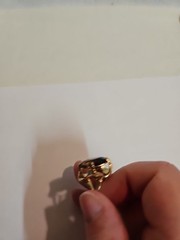 18 kt Gold Plated HGE Cocktail Ring