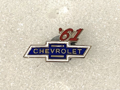 1953-1971 Chevrolet Hat Pin Pinback Car Lapel Tie Tac Tack Metal Enamel CHOOSE