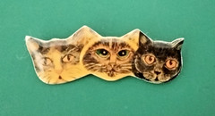 Handmade Cat Brooch (124 – 1837)