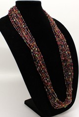 Joan Rivers Multi Strand Glass Bead Necklace