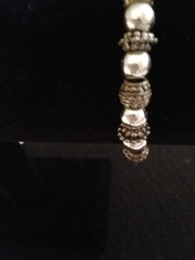 Vintage Signed Napier Silver Tone Clear Rhinestone Bracelet