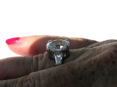 3.5Ct Elegant Oval Cut Lab-Grown Diamond Engagement Ring in 14K White Gold