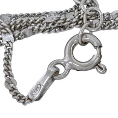 Vintage Sterling Silver 925 Hedgehog Pendant Necklace 15.5″-17.5″