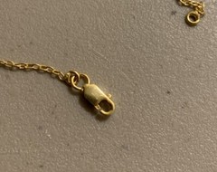 Vintage Sterling Silver Angel Wing Pendant Necklace 20” Gold Over 925