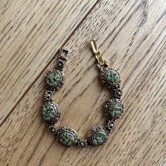 Vintage Jade Bracelet Antique Used Not specified