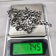 Vintage Beautiful Jewelry Chain,925 Sterling Silver,Signed ,Handmade 7,45g