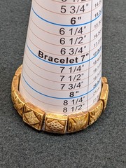 Carved Bone / Antler Beaded Tile Bracelet Tribal Boho Adjustable Ethnic Jewelry