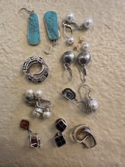 Sterling silver 925 Heavy Large Vintage 160pc Jewelry Lot 1559.6grams Not Scrap