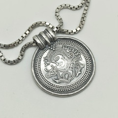 Vintage David Andersen Norway Sterling Silver 925 Pendant Necklace 24″