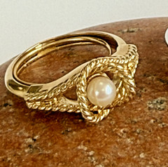 Vintage Avon Ring Lot of 5 from the 70’s 80’s Various Adjustable Sizes see photo