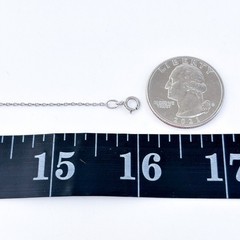 Smoky Quartz Pendant Necklace | Vintage Sterling Silver 925 | 16″