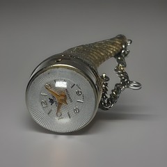 VTG Oxford Durostar Pendant Cornucopia ￼Watch Used Needs Battery – Unique HTF