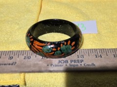 Vintage 1990 Wooden Bracelet made in USSR [13]