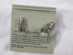 earrings vintage lot of 7 Two Sisters Medici Lauren Leah NEW on cards hand craft