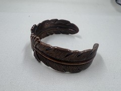 Vintage Wheeler Manufacturing Co Copper Cuff Bracelet
