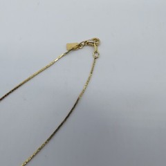 VTG Lady Remington Puffy Heart Pendant Necklace Gold Tone Repousse Chasing 38″