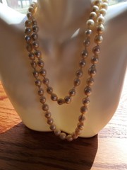Antique Natural Pearl Necklace