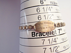 Vintage World War II-era Sterling Identification Bracelet 6 3/4″ Long