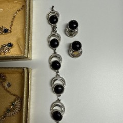 Mixed Lot 3 Sets Of Vintage Costume Jewelry