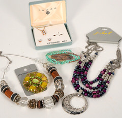 Roman CZ Set Laura Ashley Jules B Wakami NY&Co Jewelry Lot Contemporary Brands