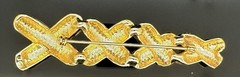 4 Vintage Gold And Silver Brooches