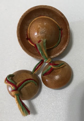 Vintage Unique MOD BOHO Wood Jewelry Necklace,Bracelets ,Earrings, Pins Lot