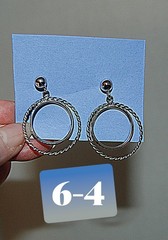 Vintage Retro Ear Rings, 1970s, 1980s 1990s, GROUP 6, priced per or the lot
