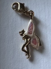 6 Vintage Kirks Folly Fairy Angels Charms Retired NIB Full Set