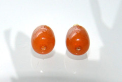 ✅1970 RUSSIAN SOVIET BALTIC AMBER TWIST CLASP NECKLACE 老琥珀 BRASLET PENDANT SCREW