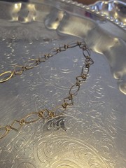 vintage eyeglass necklace chain