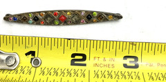 Vintage 1920s Bohemian Bar Pin C Clasp Flapper