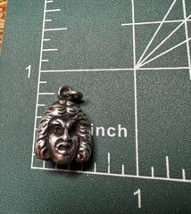 Vintage Sterling Silver Pop Culture Icon Charm 70’s Who Is It?